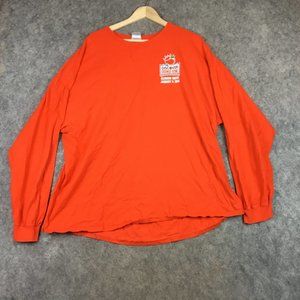 Clemson Tigers T Shirt 3XL Men Long Sleeve Orange Bowl Football NCAA 2014 Orange